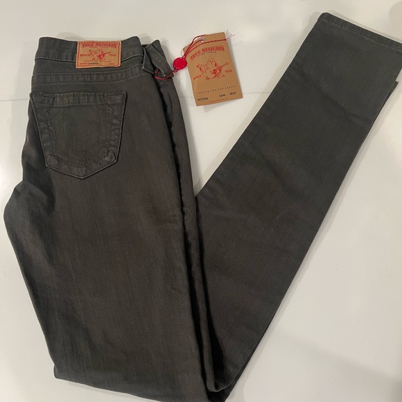 NWT True Religion Shannon Army Jean 💚 - Picture 2 of 10
